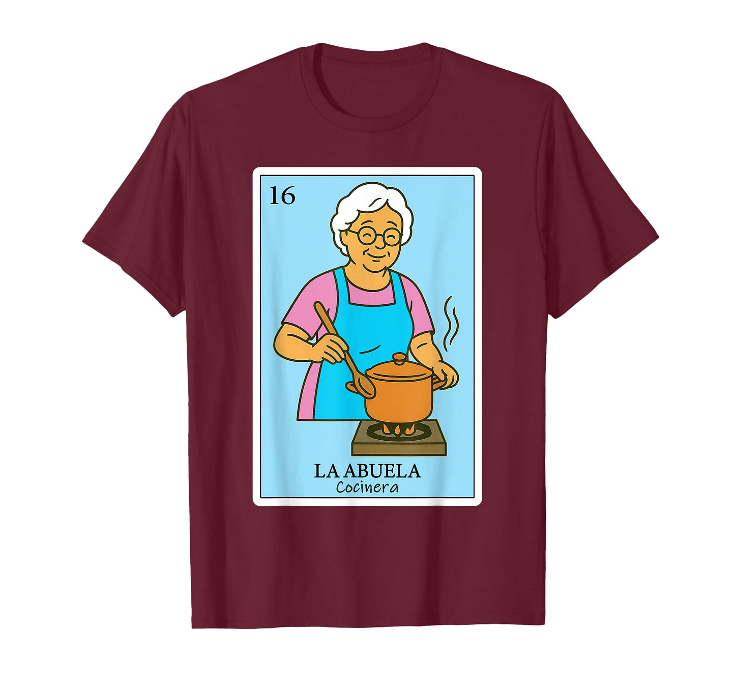 La Abuela Cocinera | Spanish-Mexican Bingo Gifts for Abuela T-Shirt