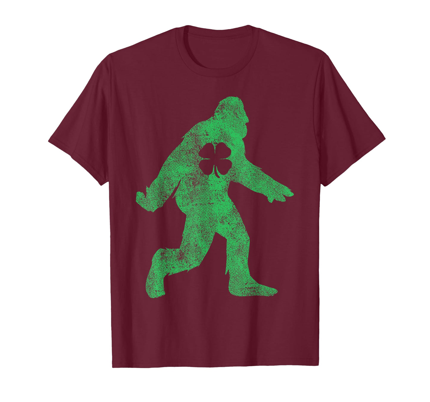St Patricks Day Bigfoot Irish Sasqautch Saint Paddy's Gift T-Shirt