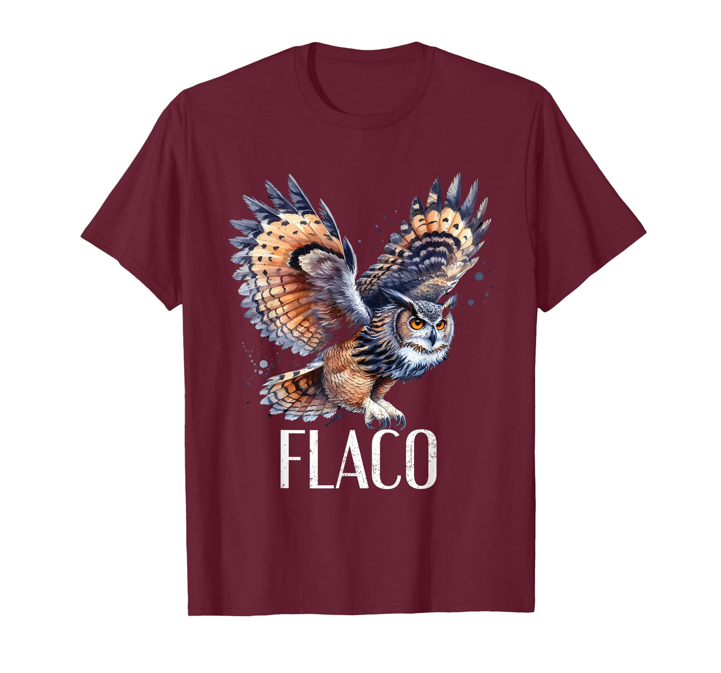 Flaco The Owl Eurasian Eagle Owls Distressed T-Shirt
