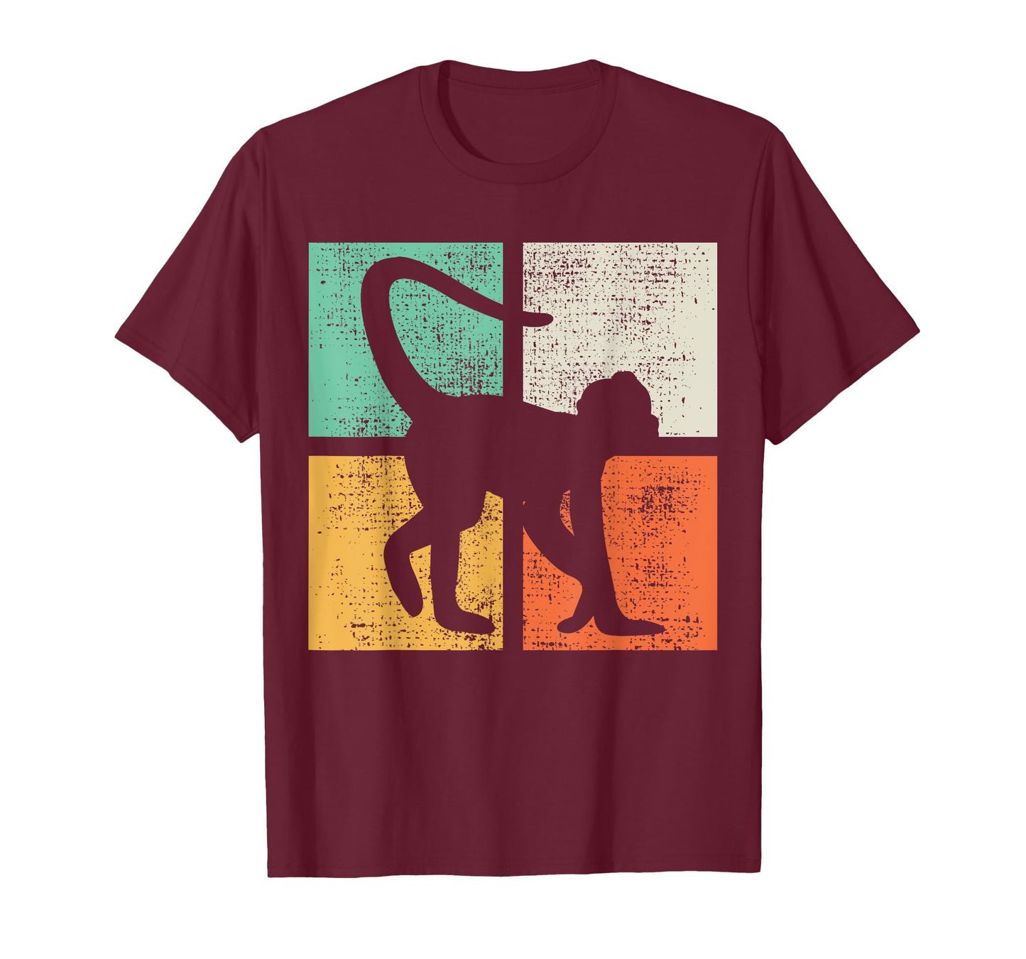 Spider Monkey Retro Vintage T-Shirt