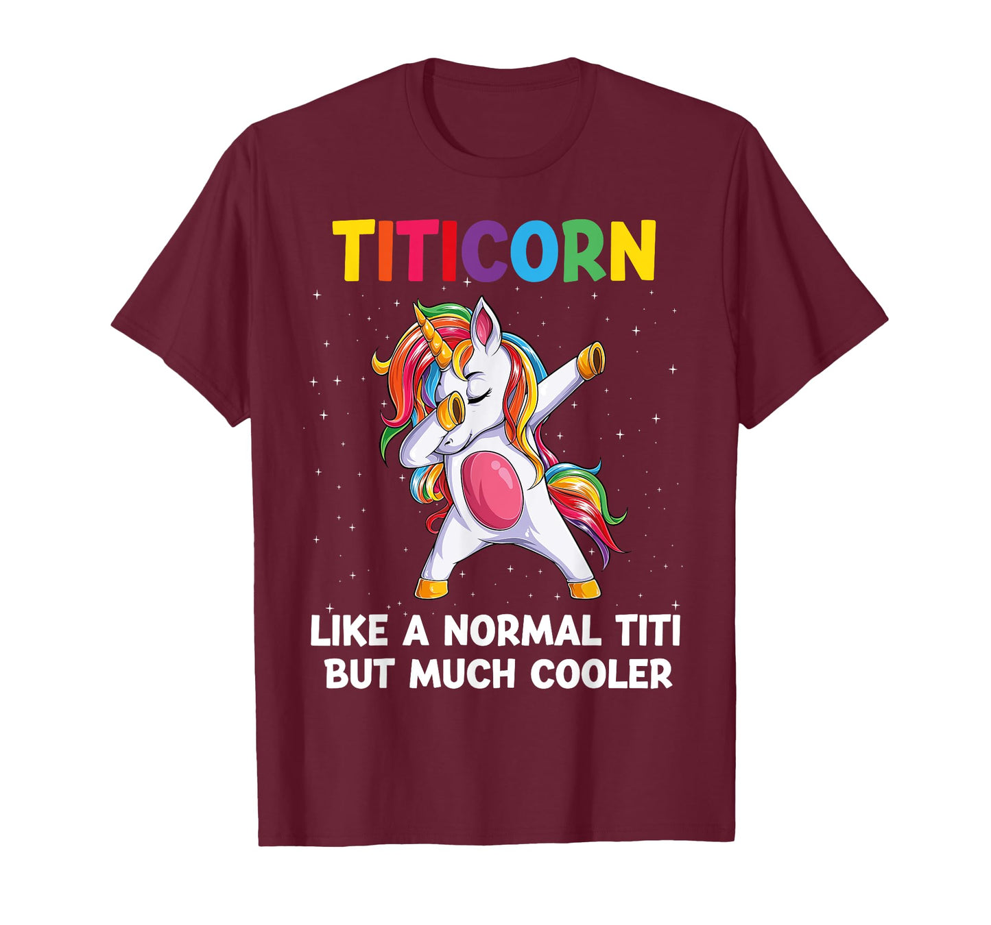 TitiCorn Titi Unicorn Birthday Family Matching Bday Party T-Shirt
