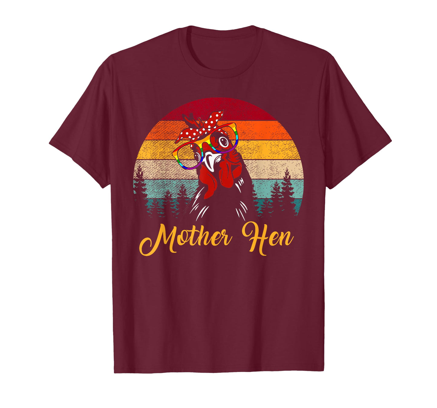 Mother Hen Chicken Farming Mothers Day T-Shirt