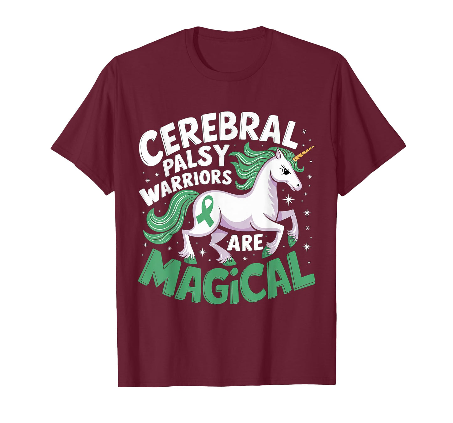 Cerebral Palsy Warriors Are Magical Cerebral Palsy CP Month T-Shirt