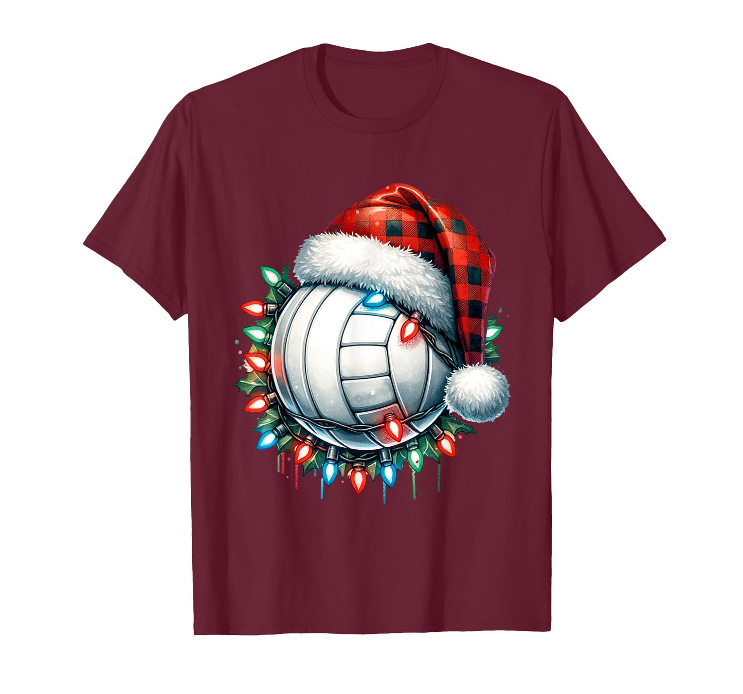Christmas Volleyball Xmas Volleyball Player T-Shirt
