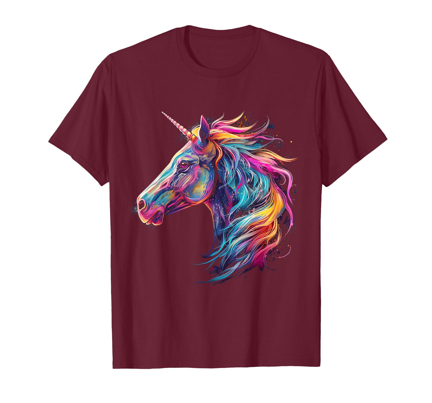 Unicorn Rainbow Animal Graphic Illustration Unicorn T-Shirt