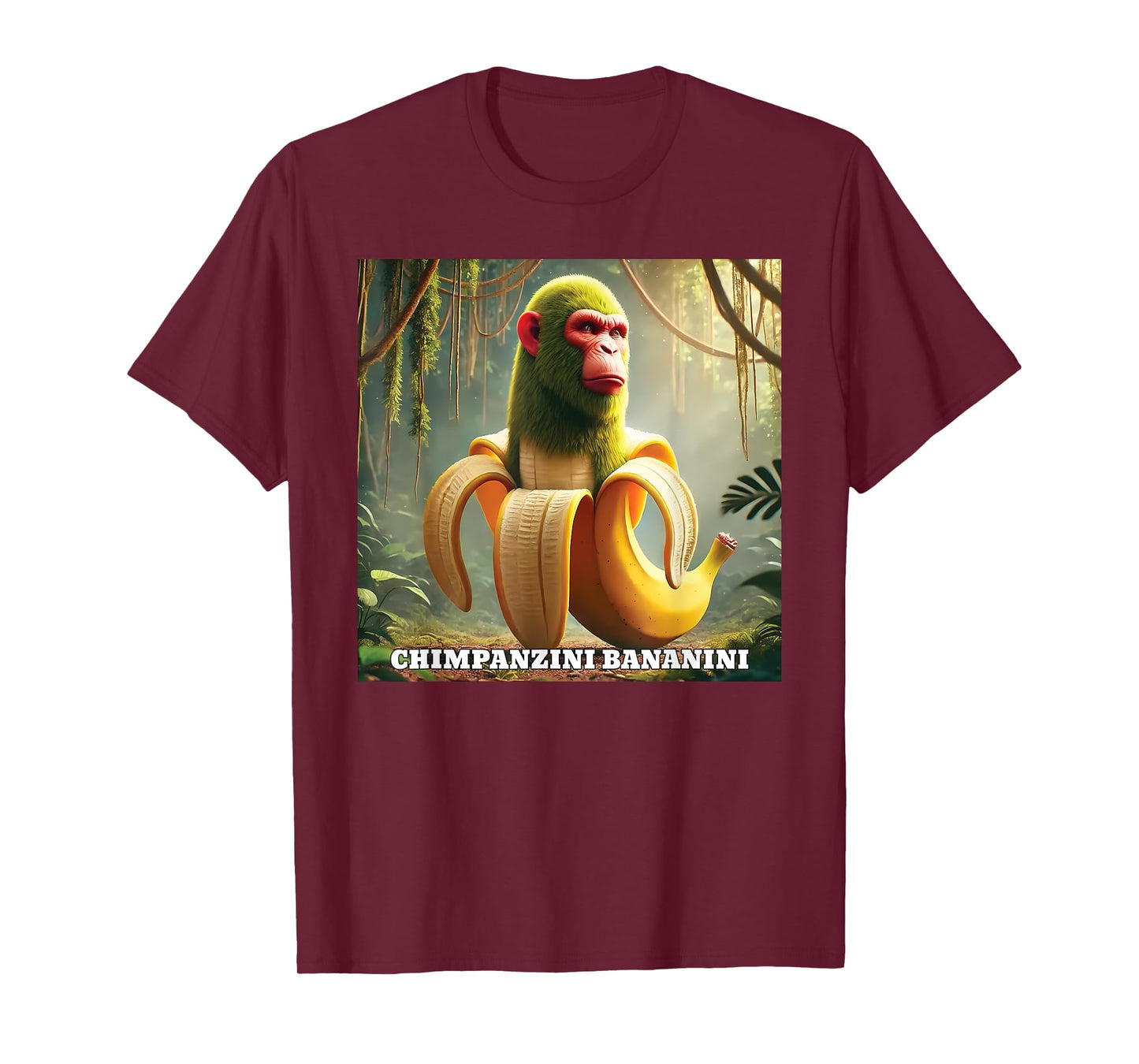 Chimpanzini Bananini Monkey Meme T-Shirt