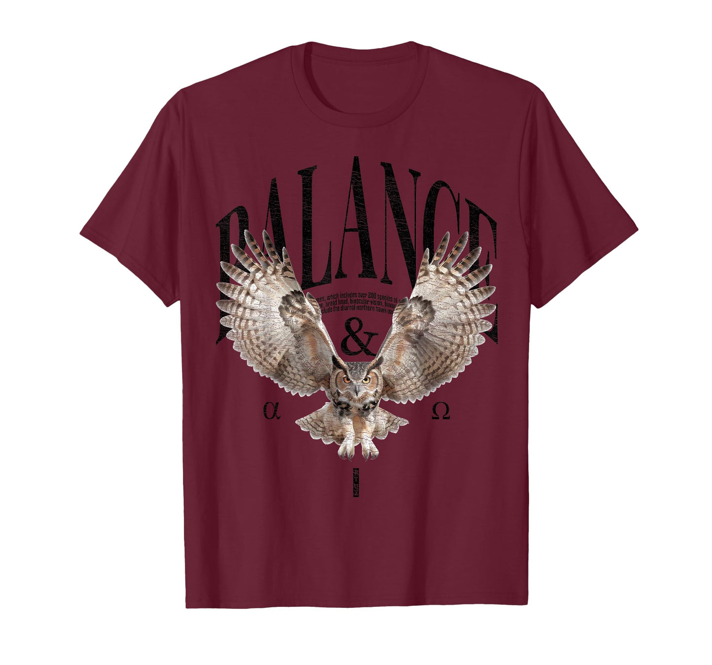 Elegant vintage night owl wild animal owls bird owl T-Shirt