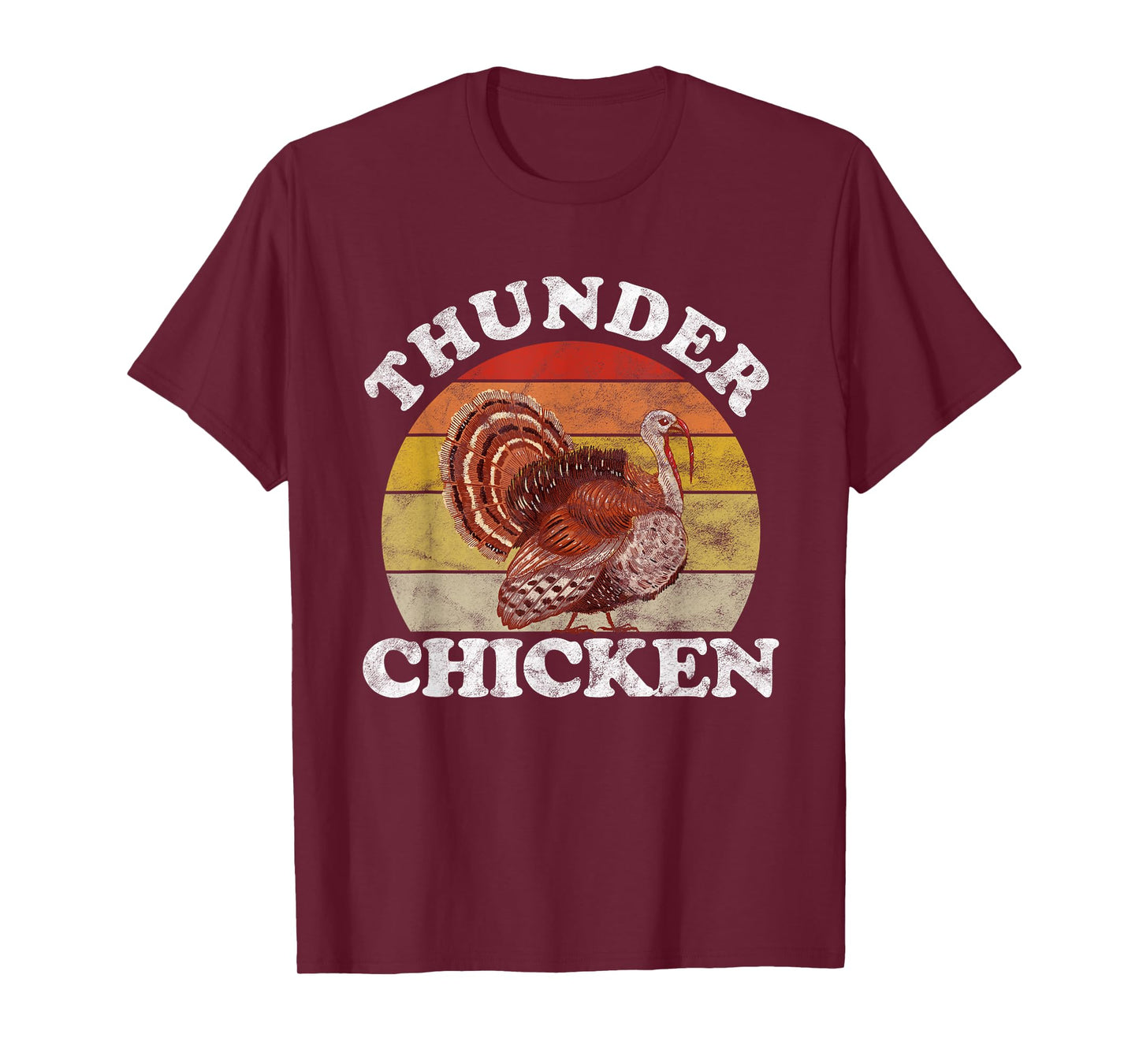 Vintage Thunder Chicken Turkey Fowl Hunting Hunter T-Shirt