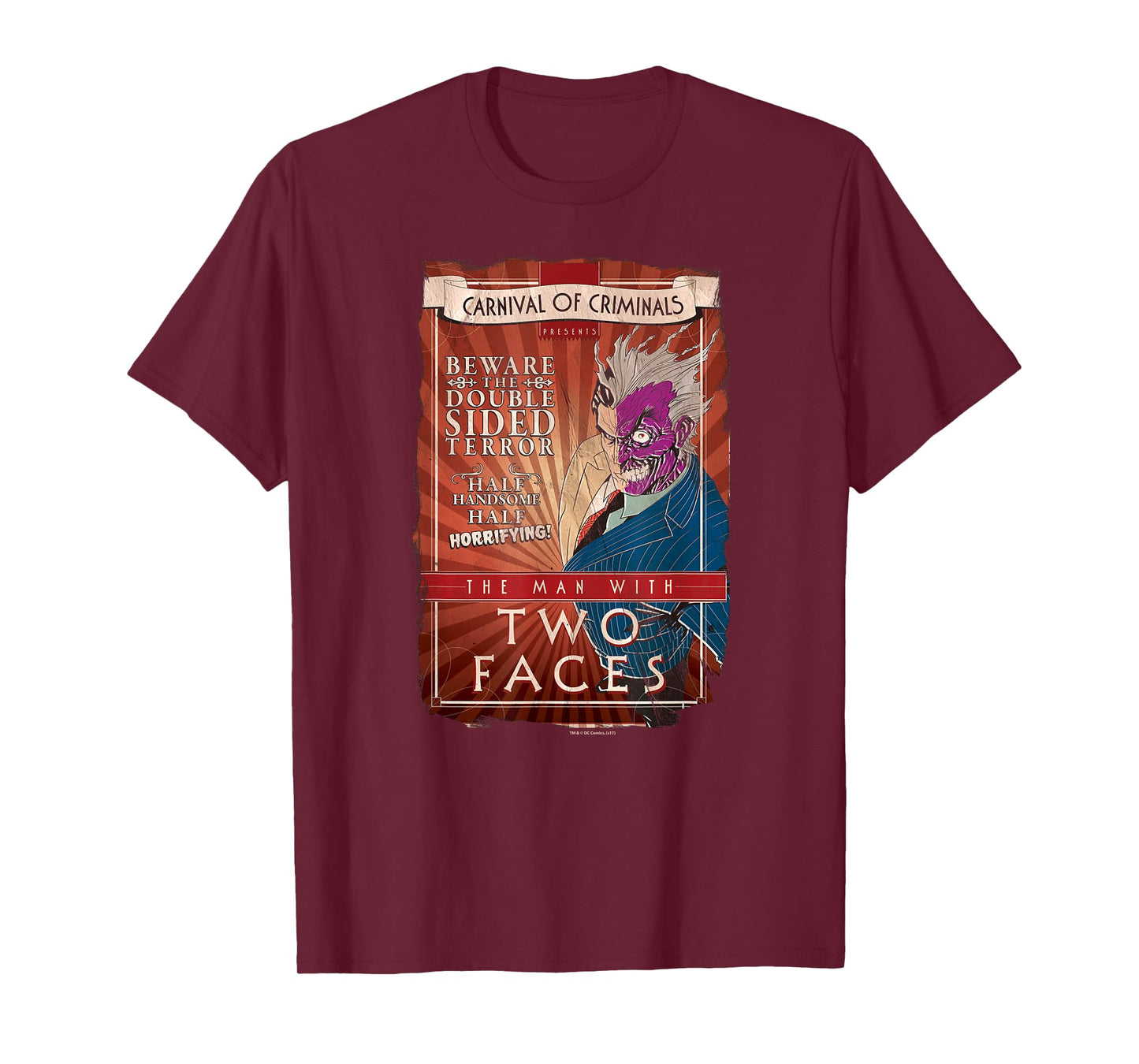 Batman Two-Faces T Shirt T-Shirt