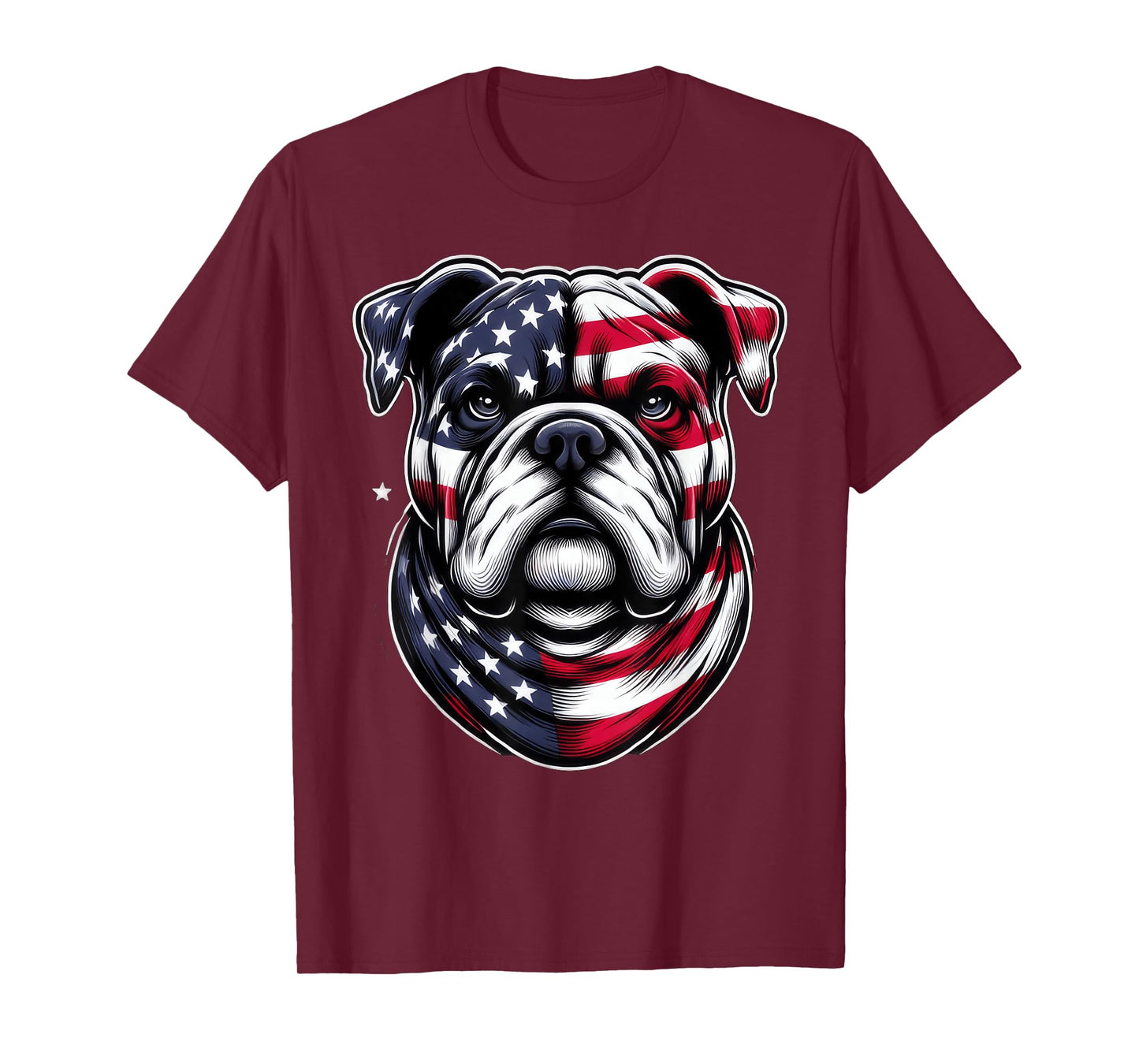 American Bulldog Shirt - Patriotic & Loyal Companion Tee Men Women Girls Kids T-Shirt