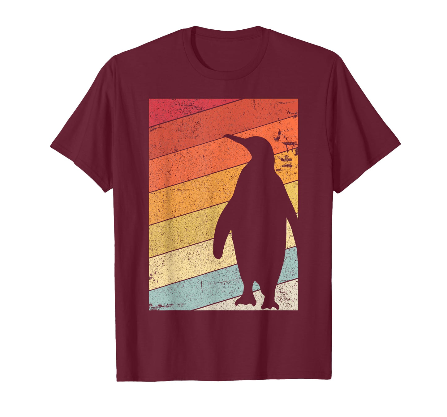 Penguin Shirt. Retro Style T-Shirt T-Shirt
