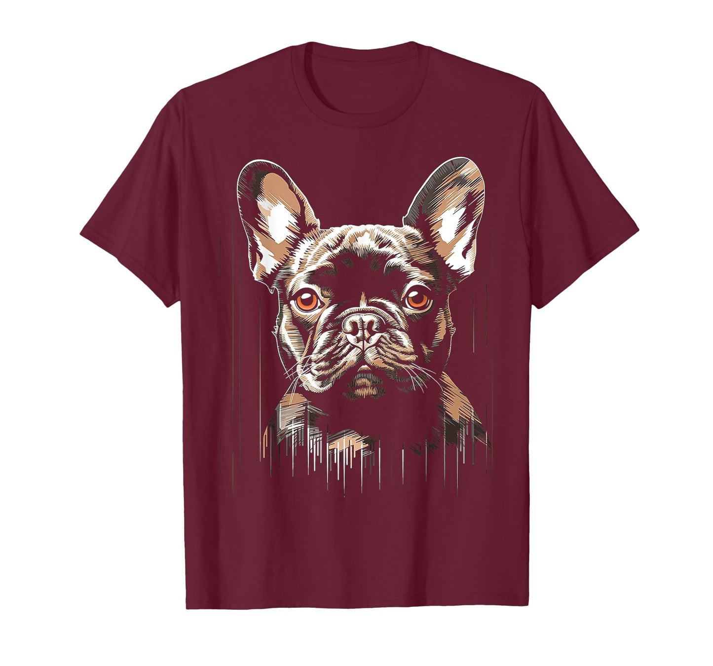 French Bulldog Motif Pet Art Dog French Bulldog T-Shirt