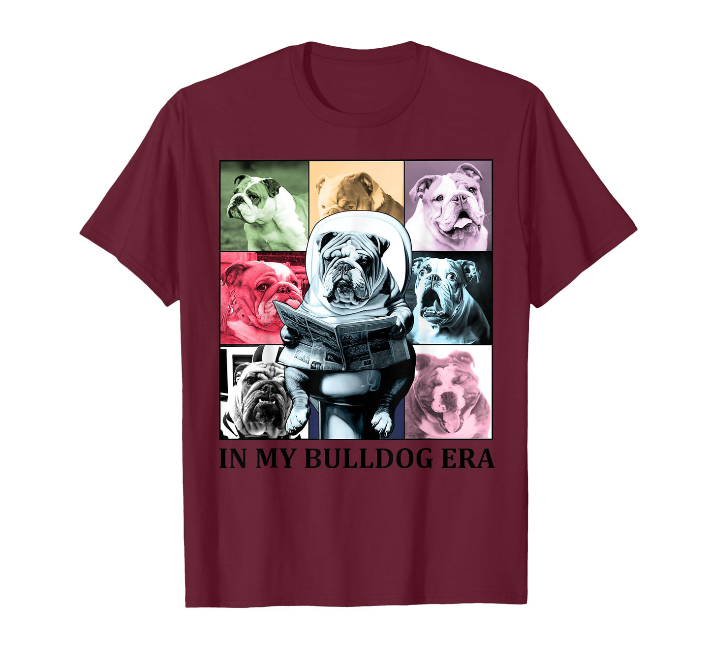 In My Bulldogs Era for Bulldog Mascot Sports Fan Men Women T-Shirt
