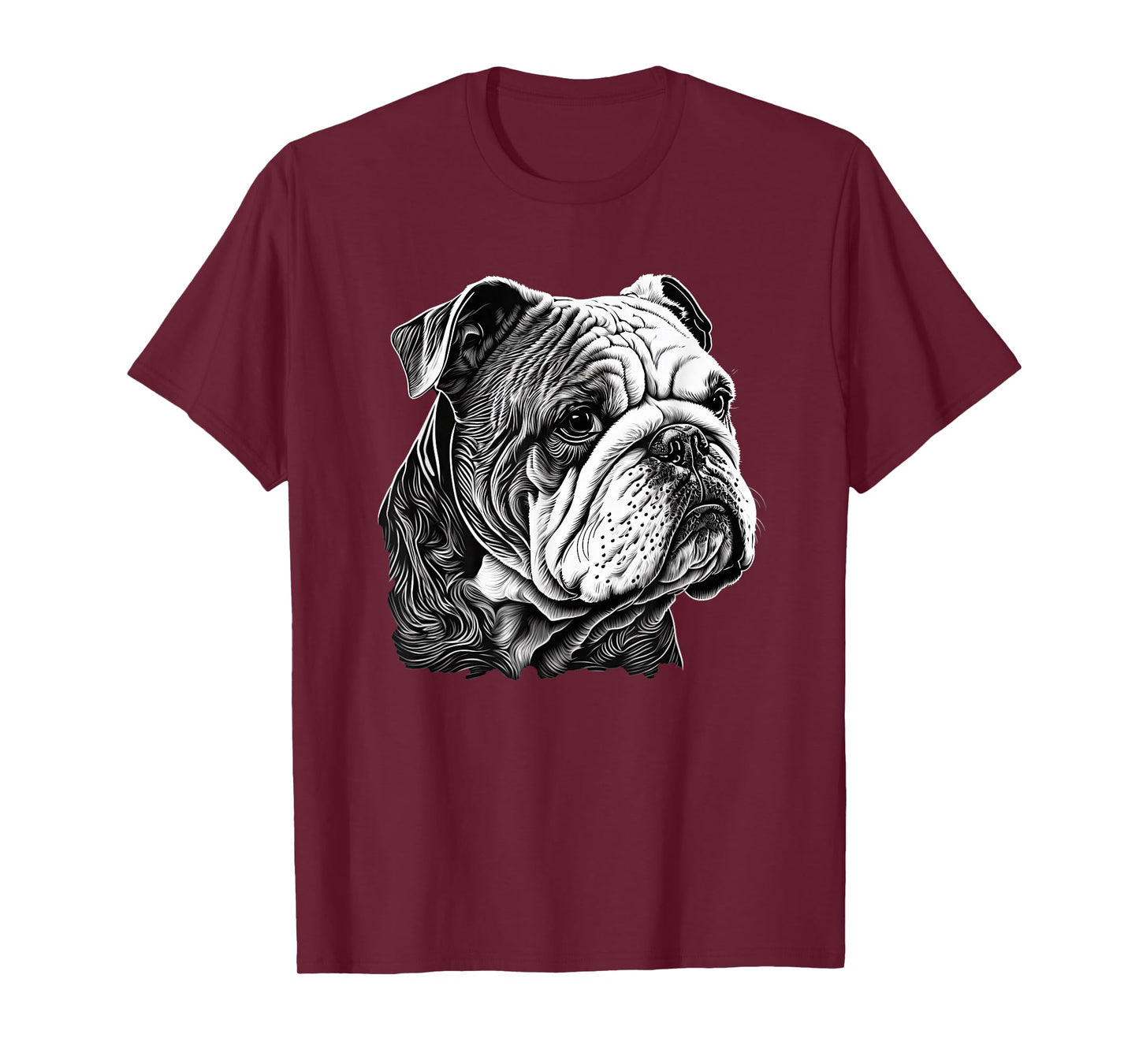 Funny Bulldog Dog Men Women Girls Kids T-Shirt