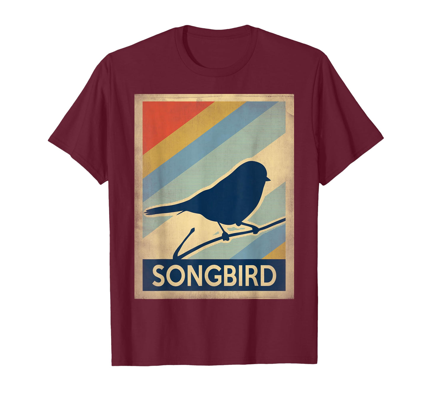 Vintage style songbird T-Shirt