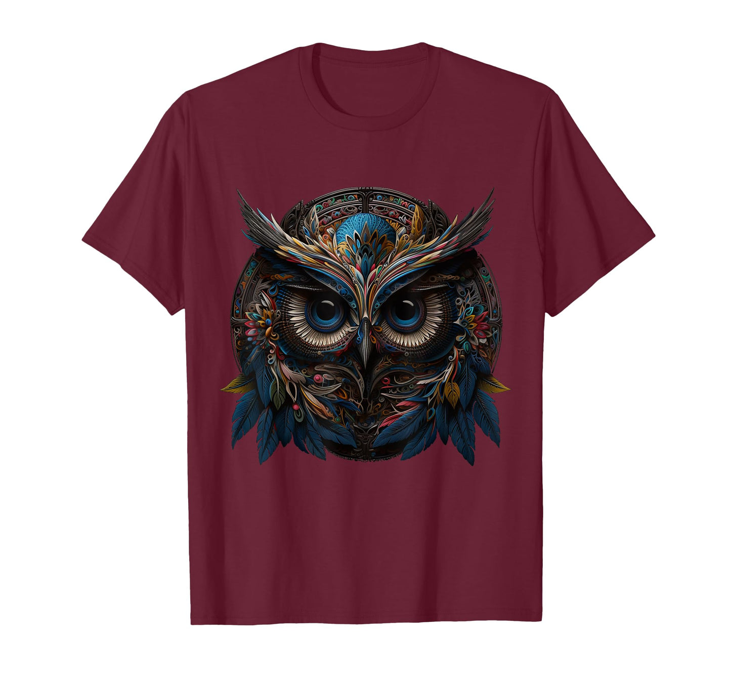 Owl artwork animal lovers - bird art animal owl T-Shirt