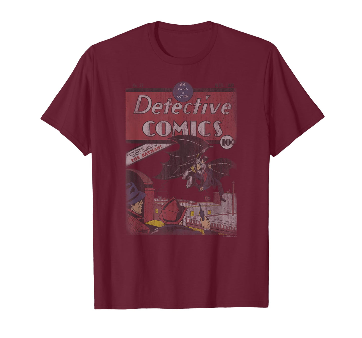 Batman Detective #27 Distressed T-Shirt