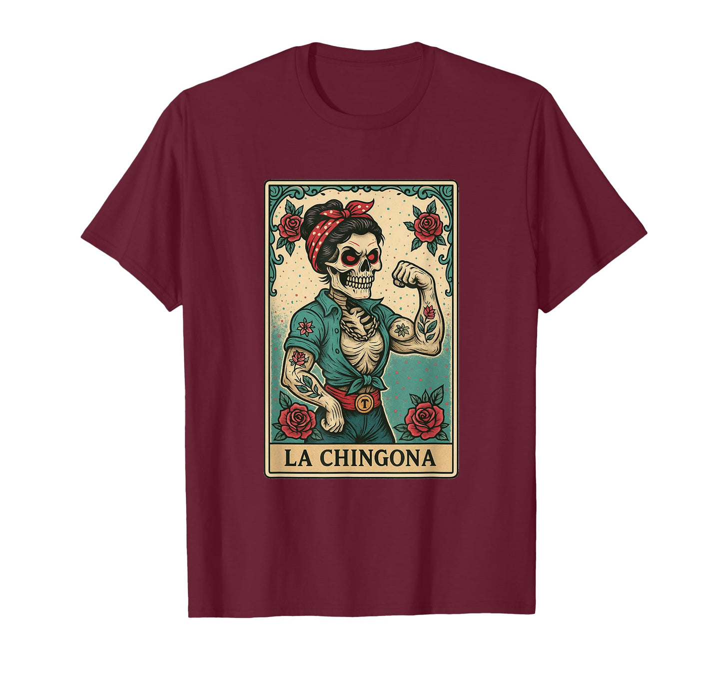 La Chingona Funny Spanish-Mexican Bingo Gifts for Women T-Shirt