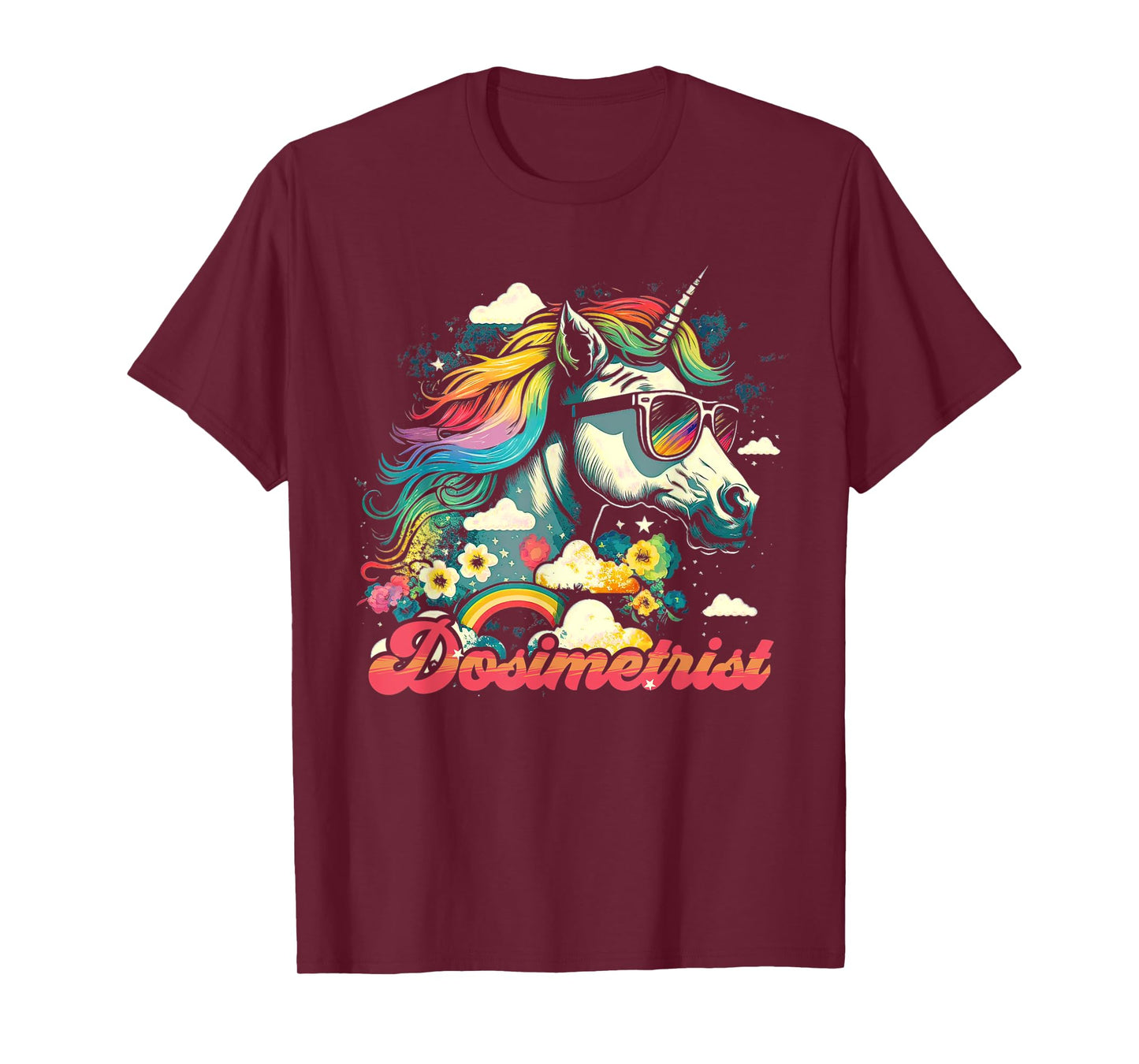 Rainbow Unicorn Dosimetrist | Dosimetry T-Shirt