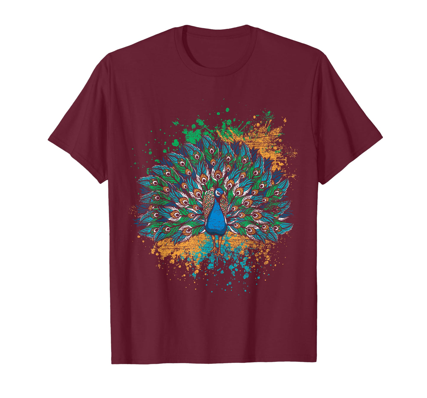 Decorative Colorful Tail Peacock T-Shirt
