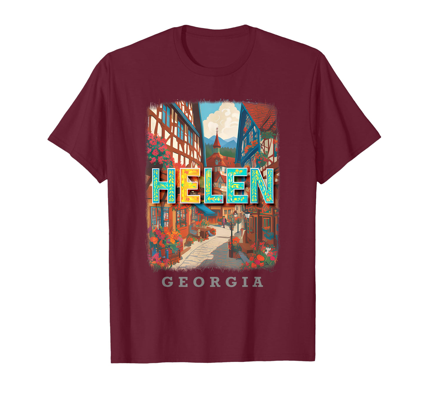 Helen Georgia GA Bavarian Charm SD187 T-Shirt