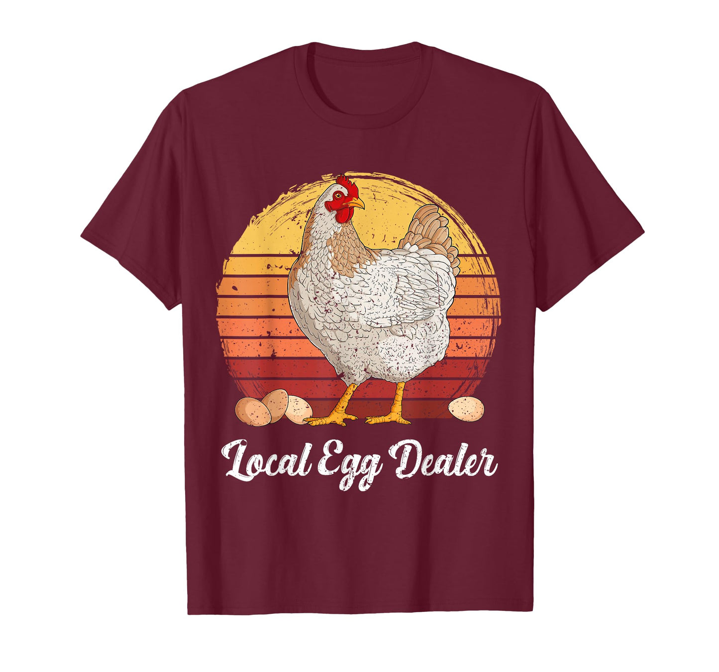 Supporting Local Egg Dealer Chickens Egg Lover Women Men T-Shirt