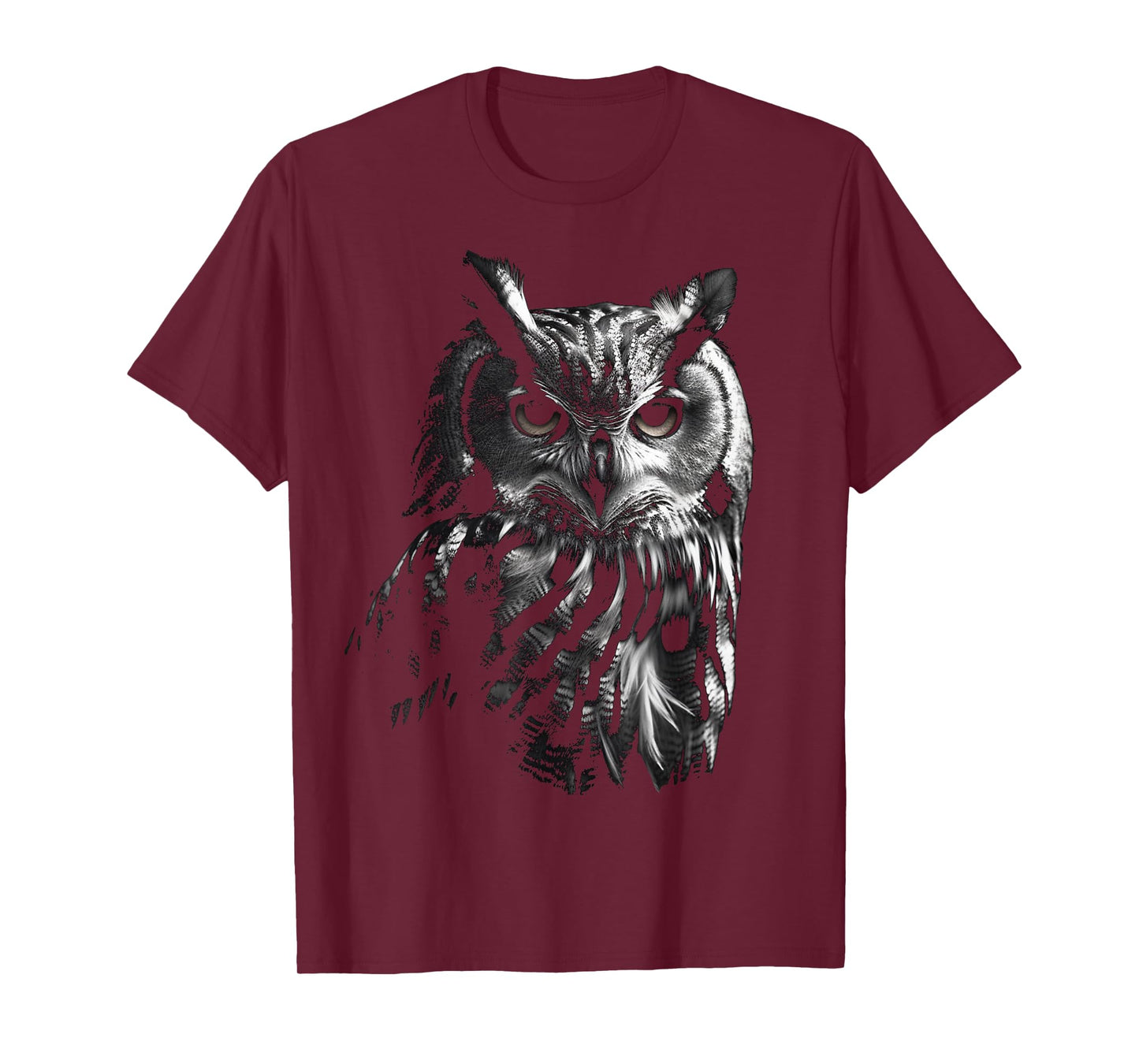 Owl Artwork - Bird Art Animal Owl T-Shirt