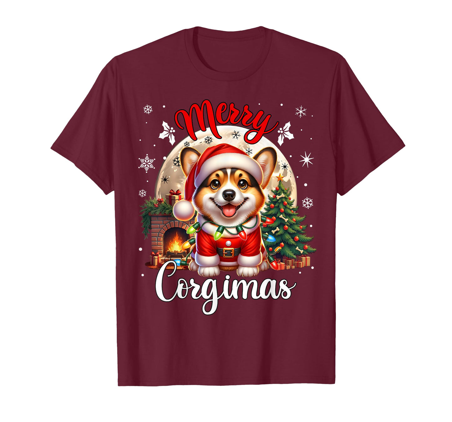 Christmas Costume Corgi Xmas Merry Corgimas Corgi T-Shirt