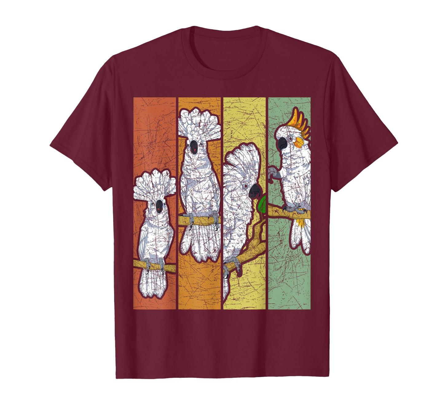 Retro Cockatoo T-Shirt Black