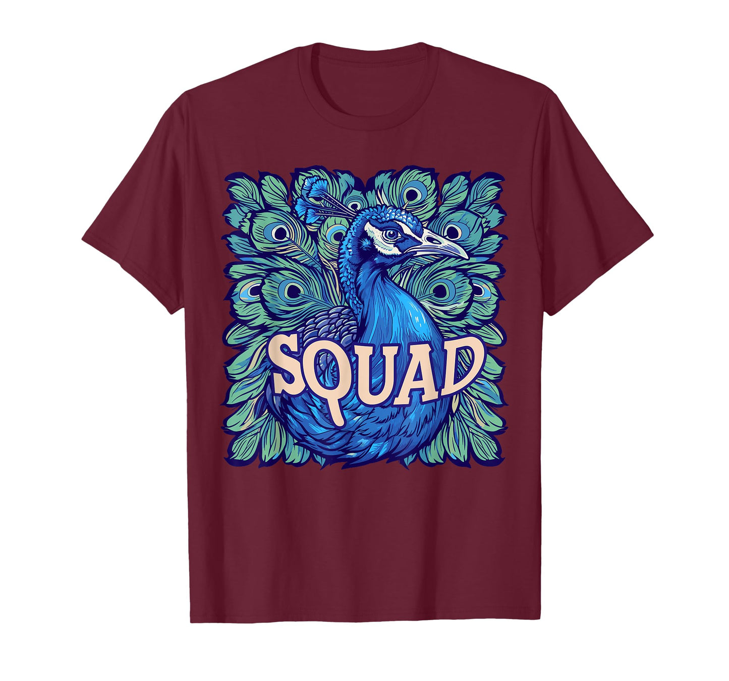 Peacock SQUAD, Gifts for people who like Peacock T-Shirt