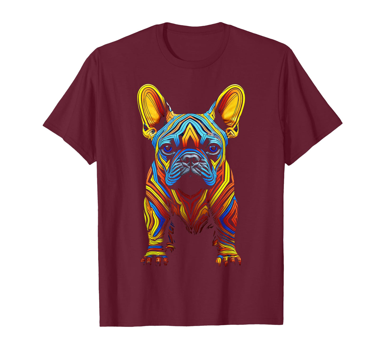 French Bulldog Motif Pet Art Dog French Bulldog T-Shirt