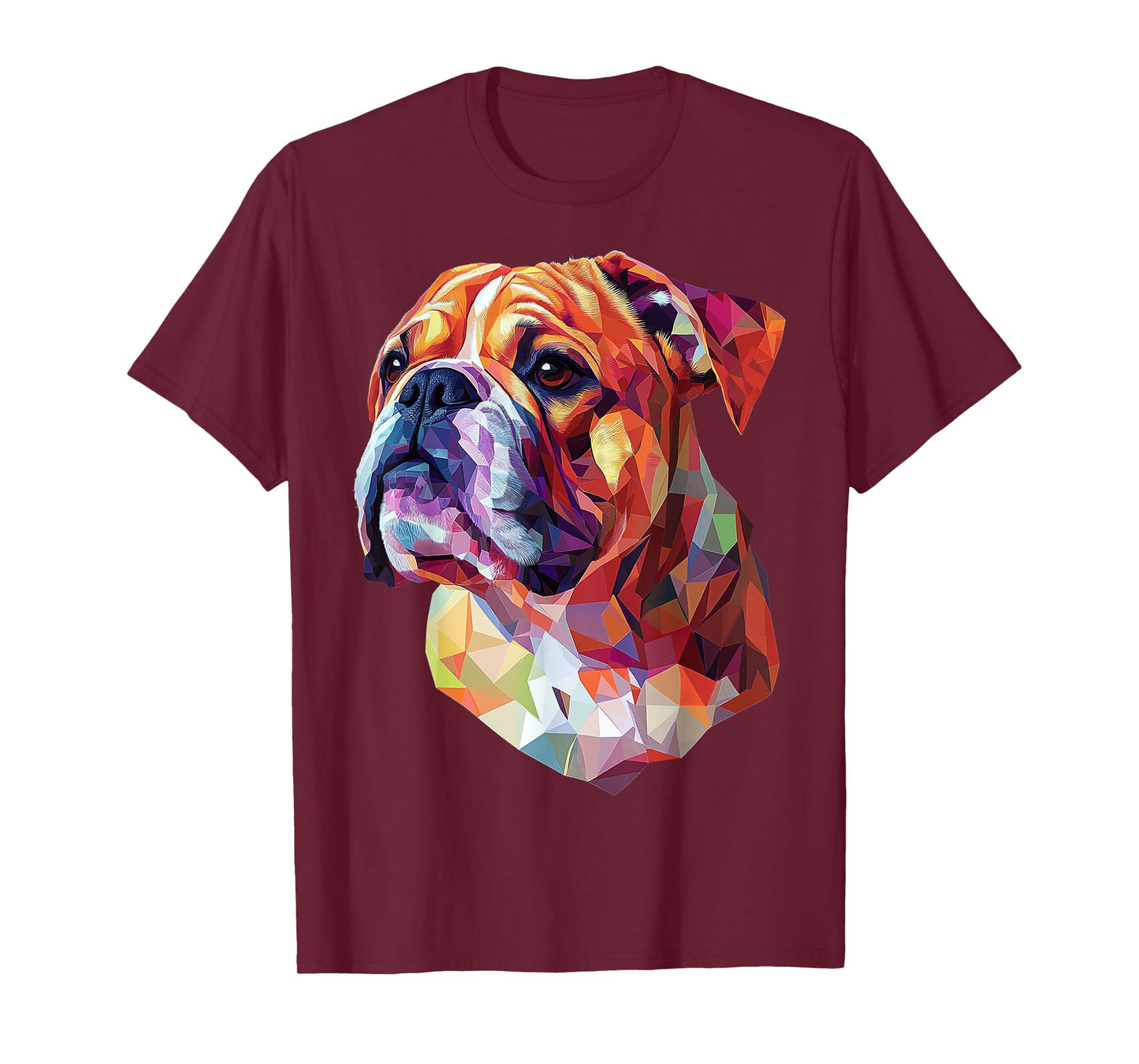 Bulldog Dog Graphic Pet Artwork Bulldog T-Shirt
