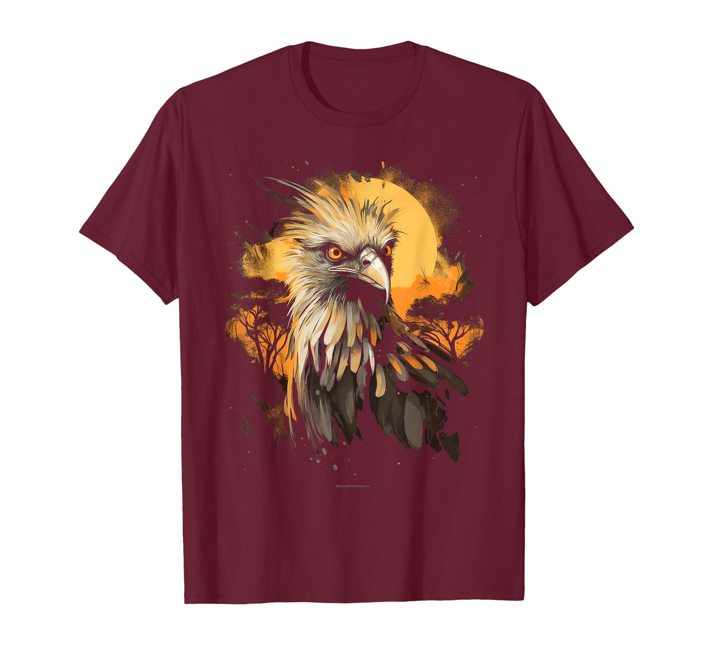 Secretary Bird African Animal Gift for Safari T-Shirt