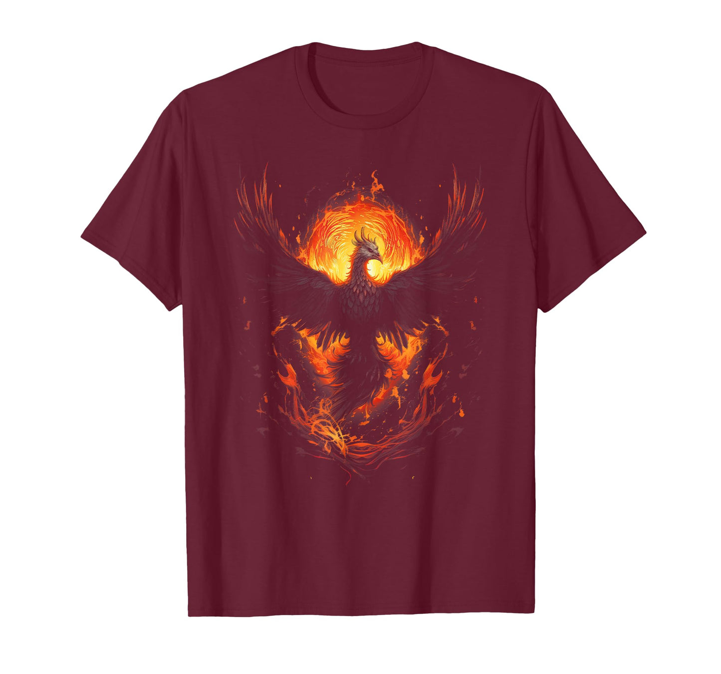 Phoenix Fire Bird Artwork T-Shirt