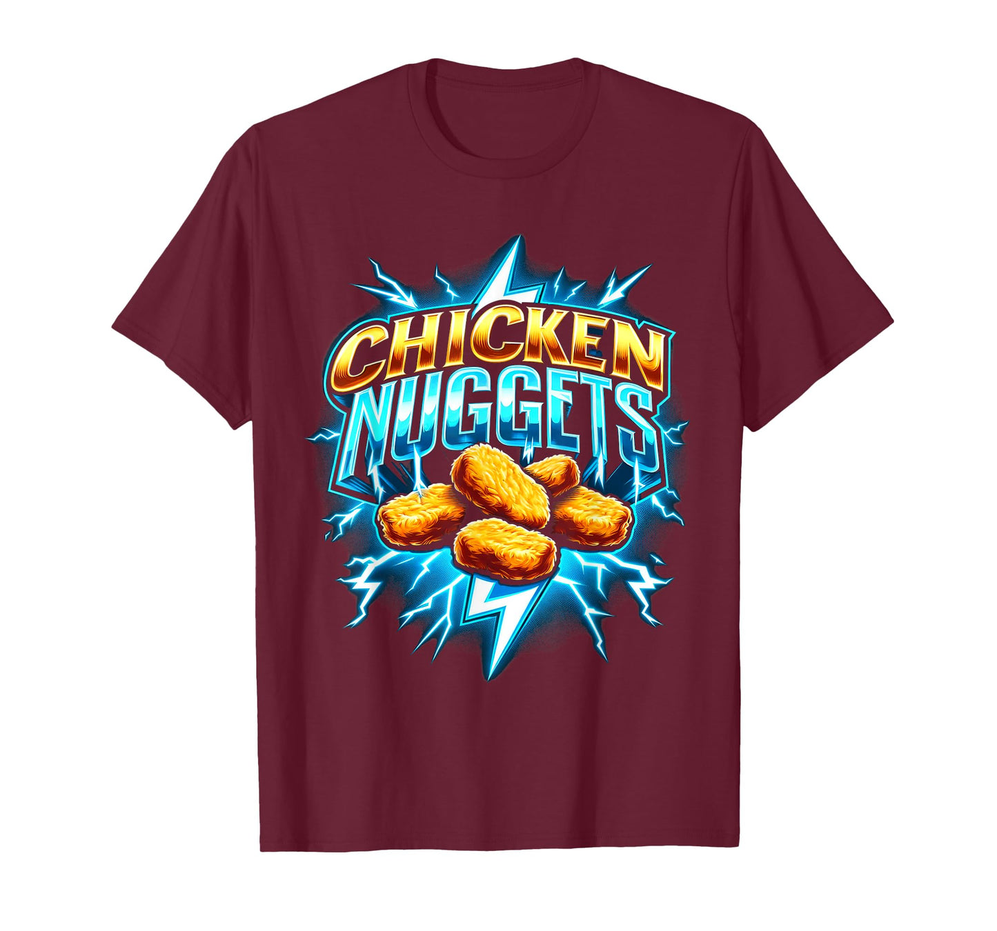Chicken Nuggets Rock Tour Tee - Hardcore Music Fans T-Shirt