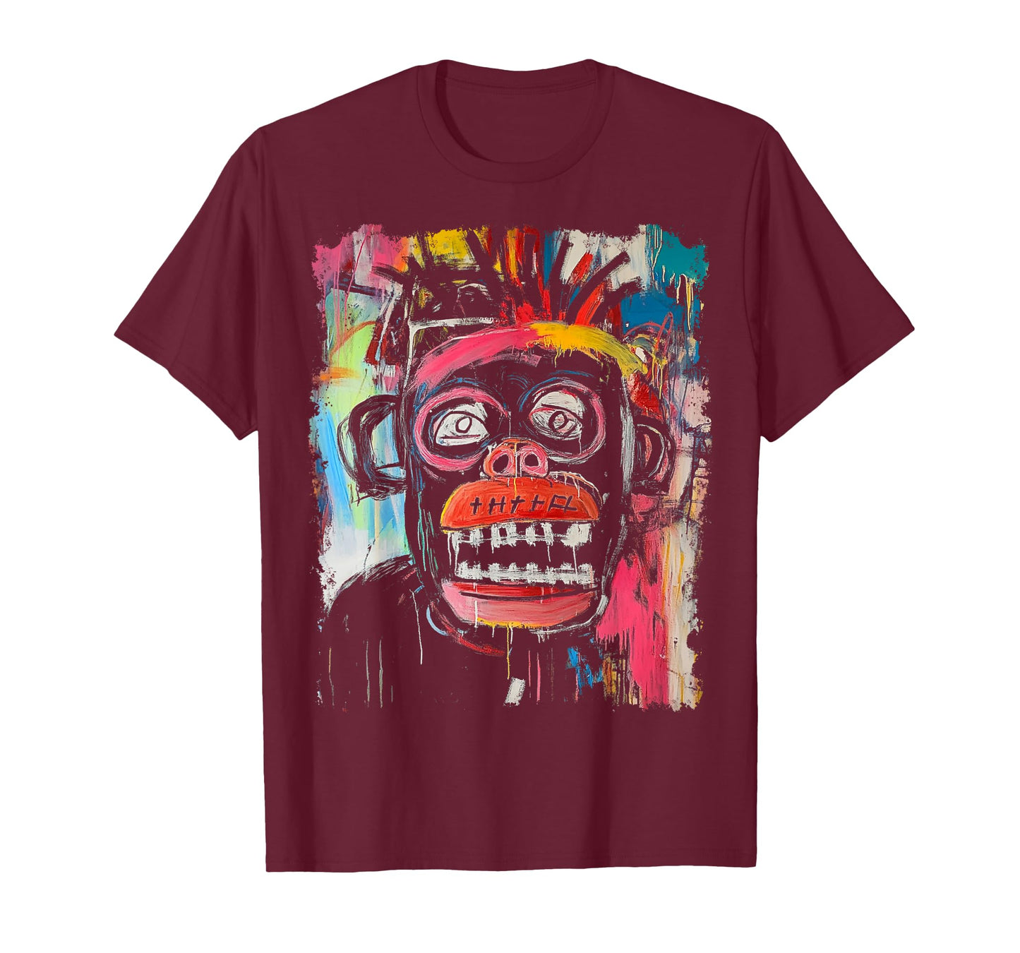 Pop Art Style Monkey 90s Graffiti T-Shirt