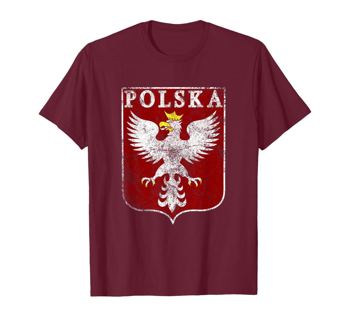 Polish Eagle Polish Crest Vintage Polska Eagle Poland T-Shirt