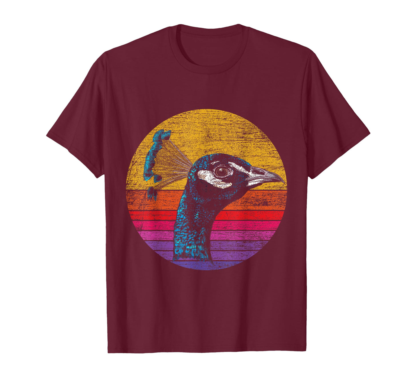 Retro Peacock T-Shirt