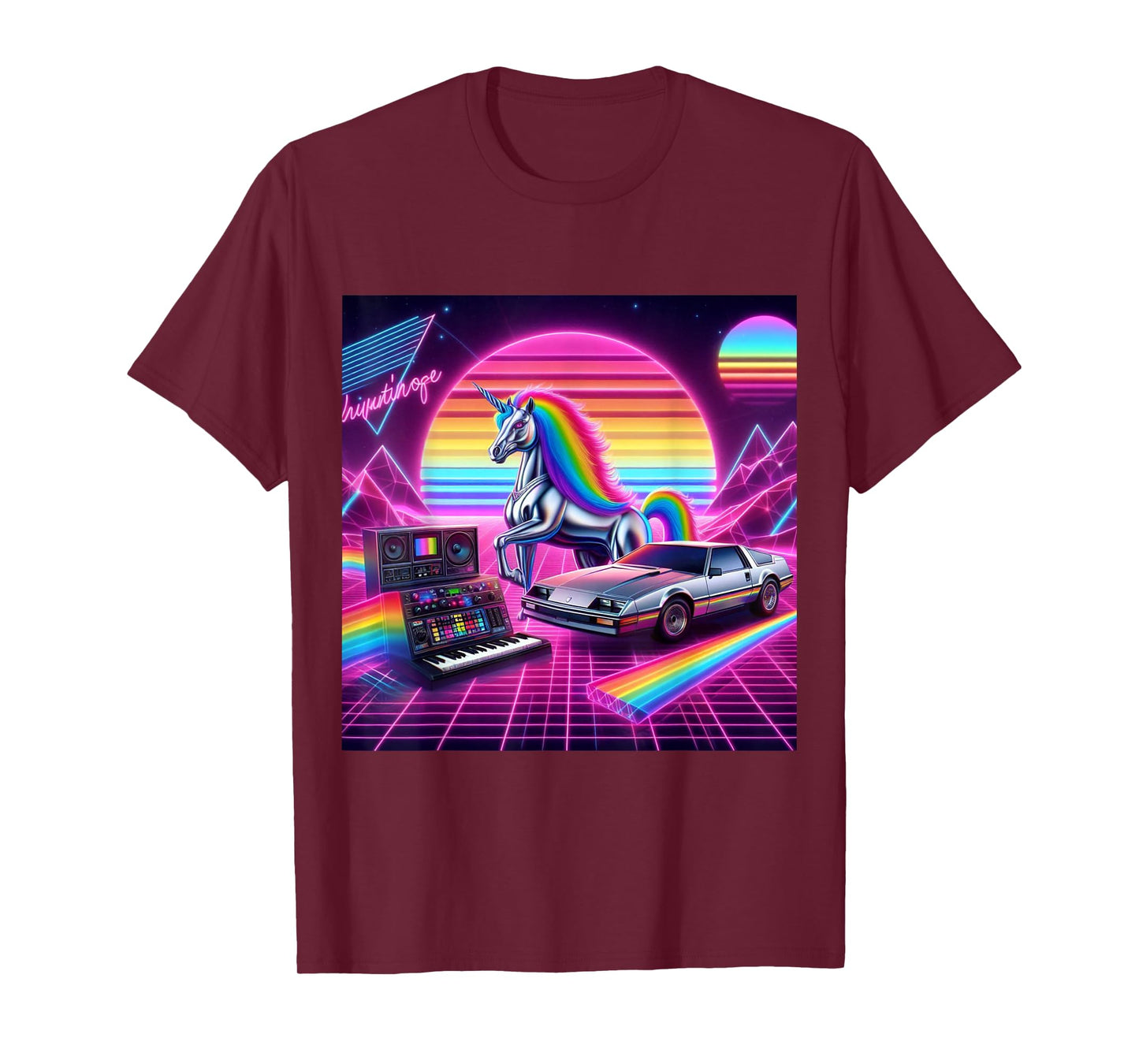 Ride the 80s Synth wave T-Shirt