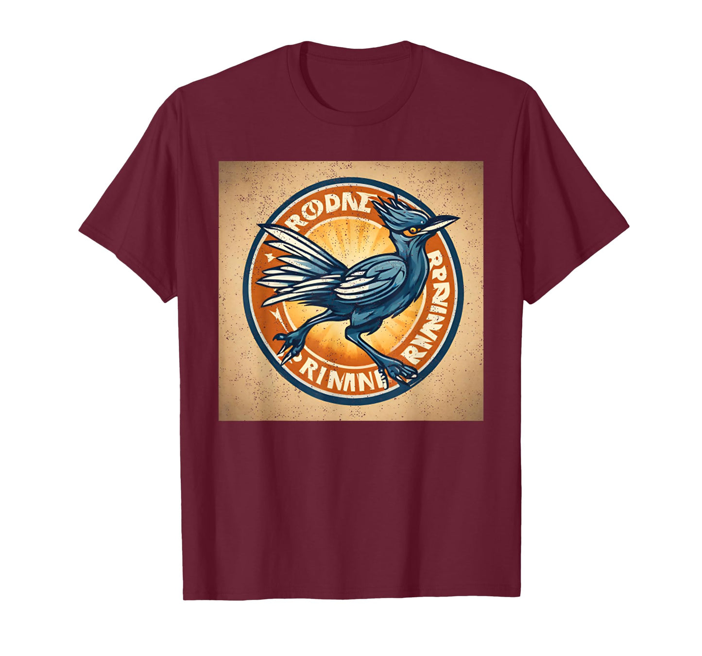 Vintage Road Runner V6 Bird Running Roadrunner Animal T-Shirt