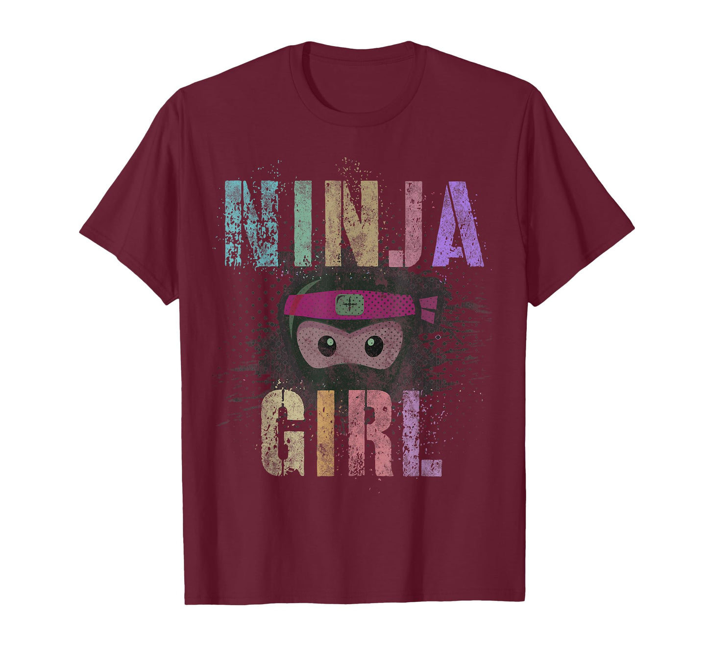 I'm NINJA GIRL I Want To Be Spy Wear A Mask Forget Princess T-Shirt