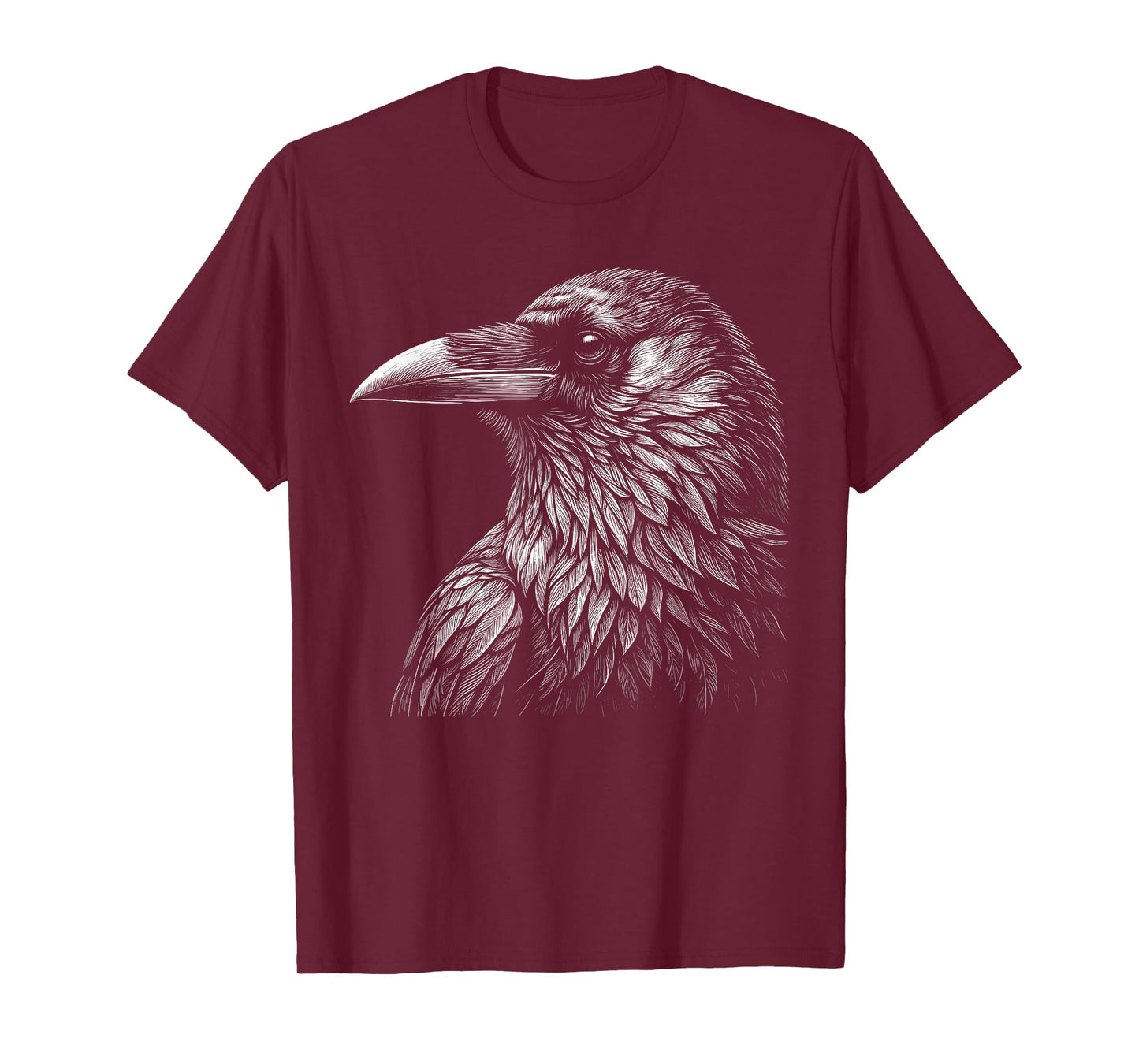 Black Crow Raven Beautiful Raven Bird T-Shirt