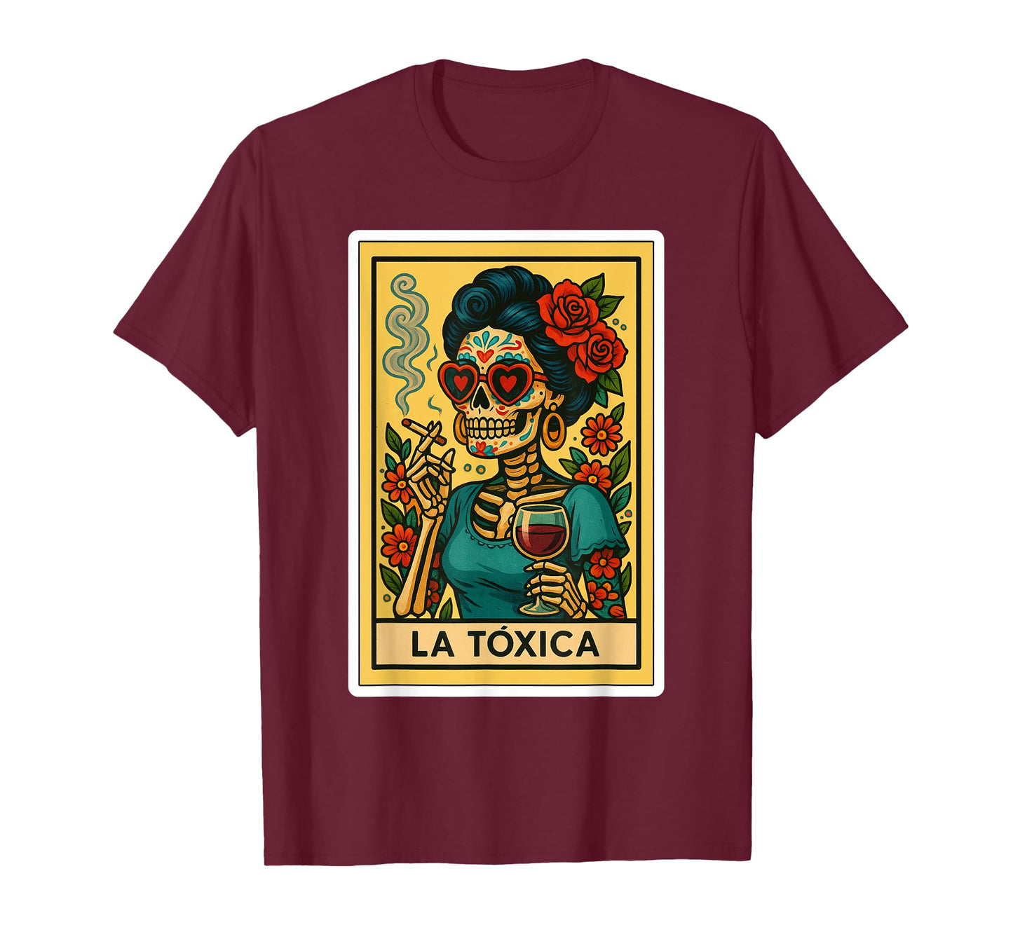 Spanish-Mexican Bingo Card Gifts Toxica Gifts - La Toxica T-Shirt