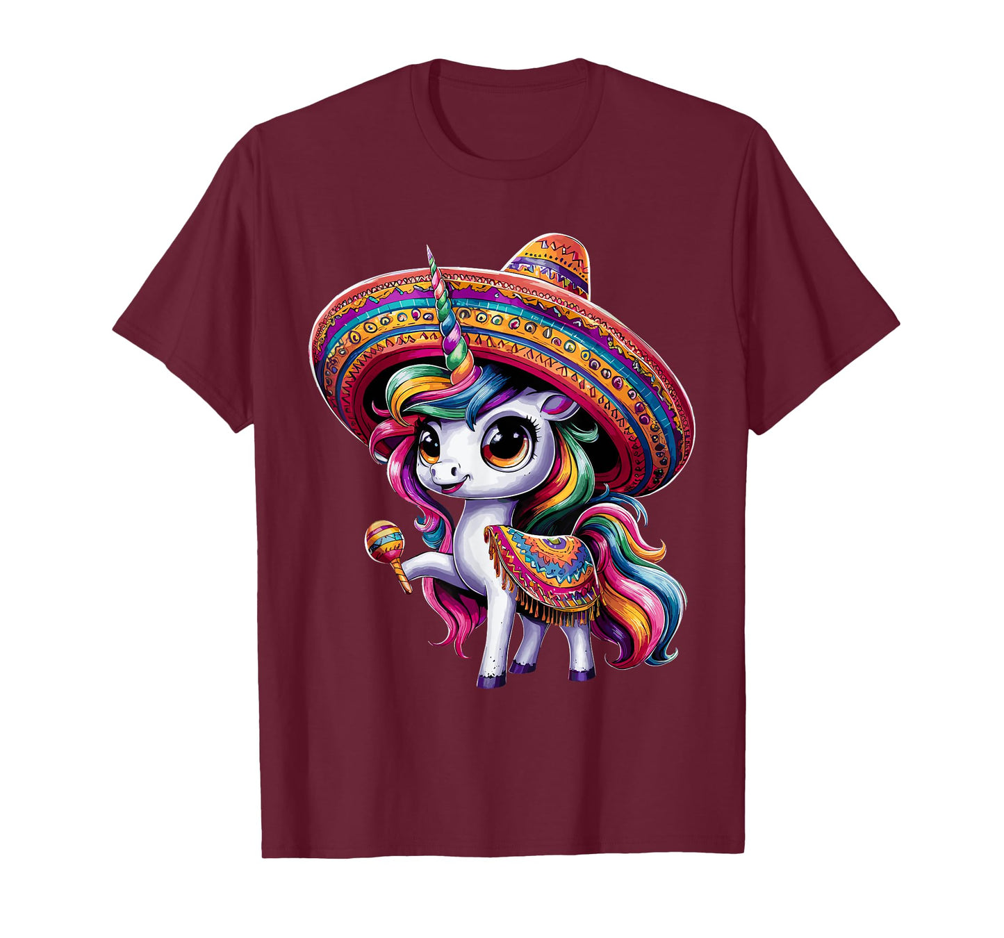 Cinco de Mayo Mexican Unicorn T-Shirt