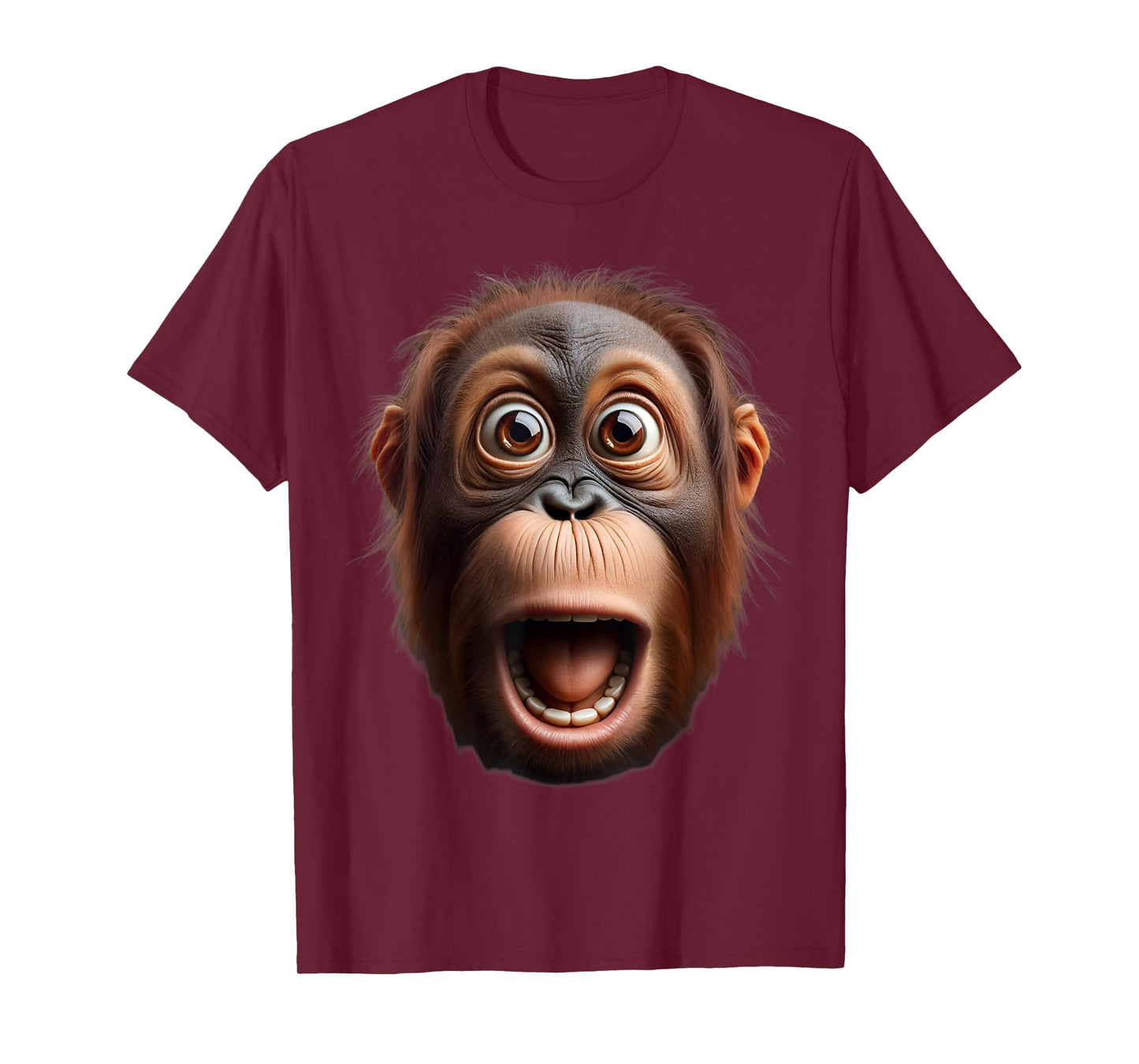 Funny Monkey Face orangutan T-Shirt