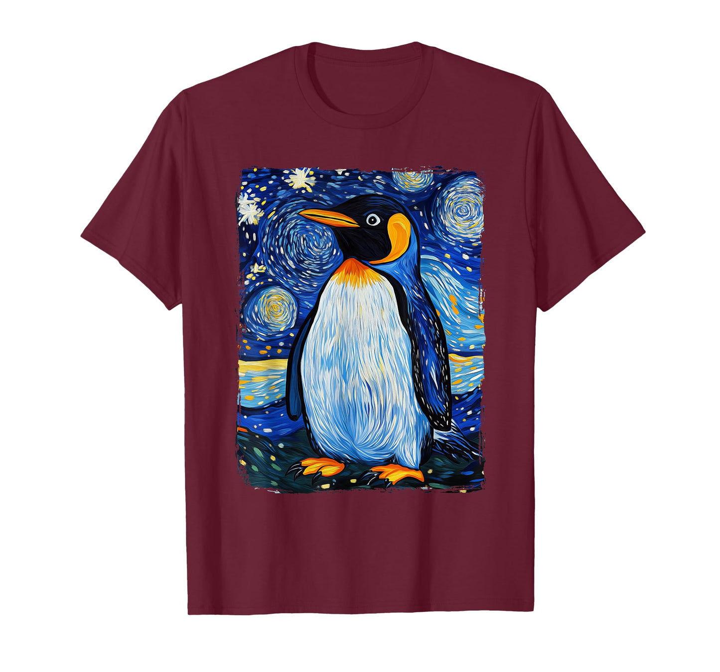 Penguin Starry Night T-Shirt