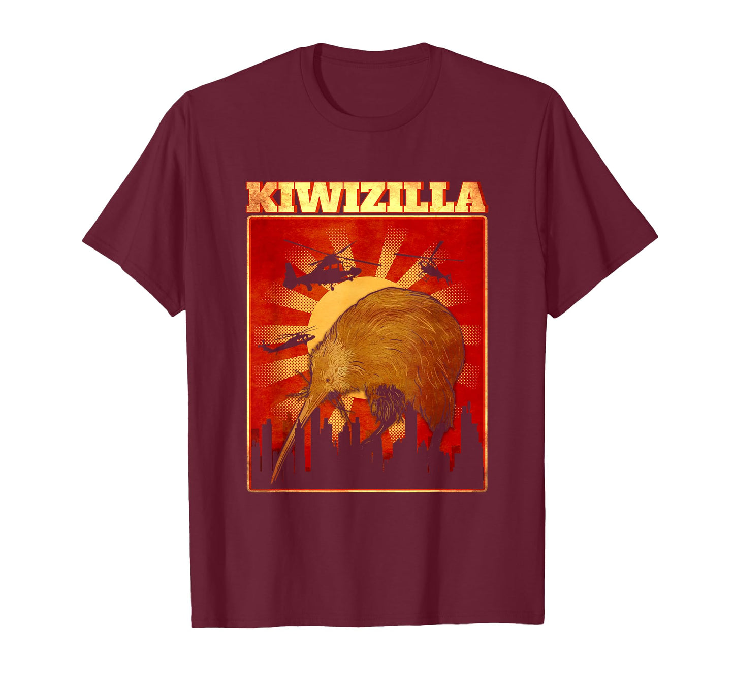 Kiwi Bird Bird Lover Kiwizilla T-Shirt