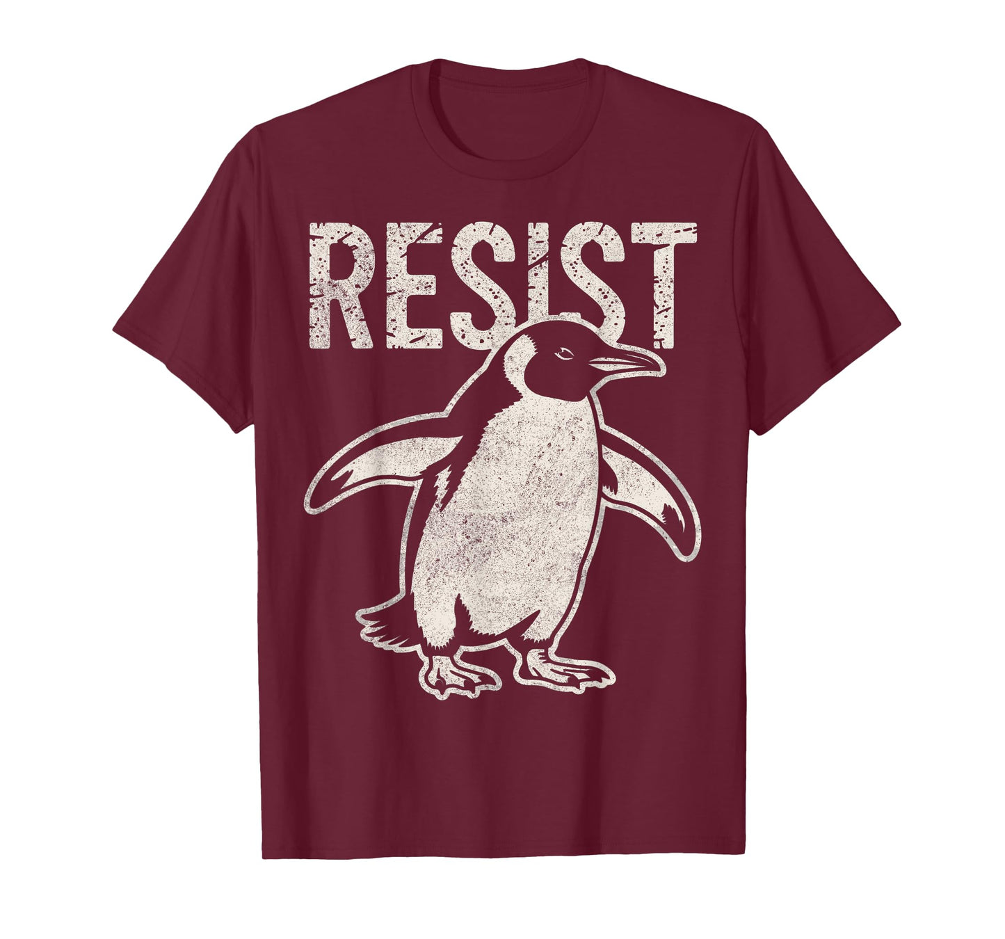 Penguin Protest Activism Resist T-Shirt