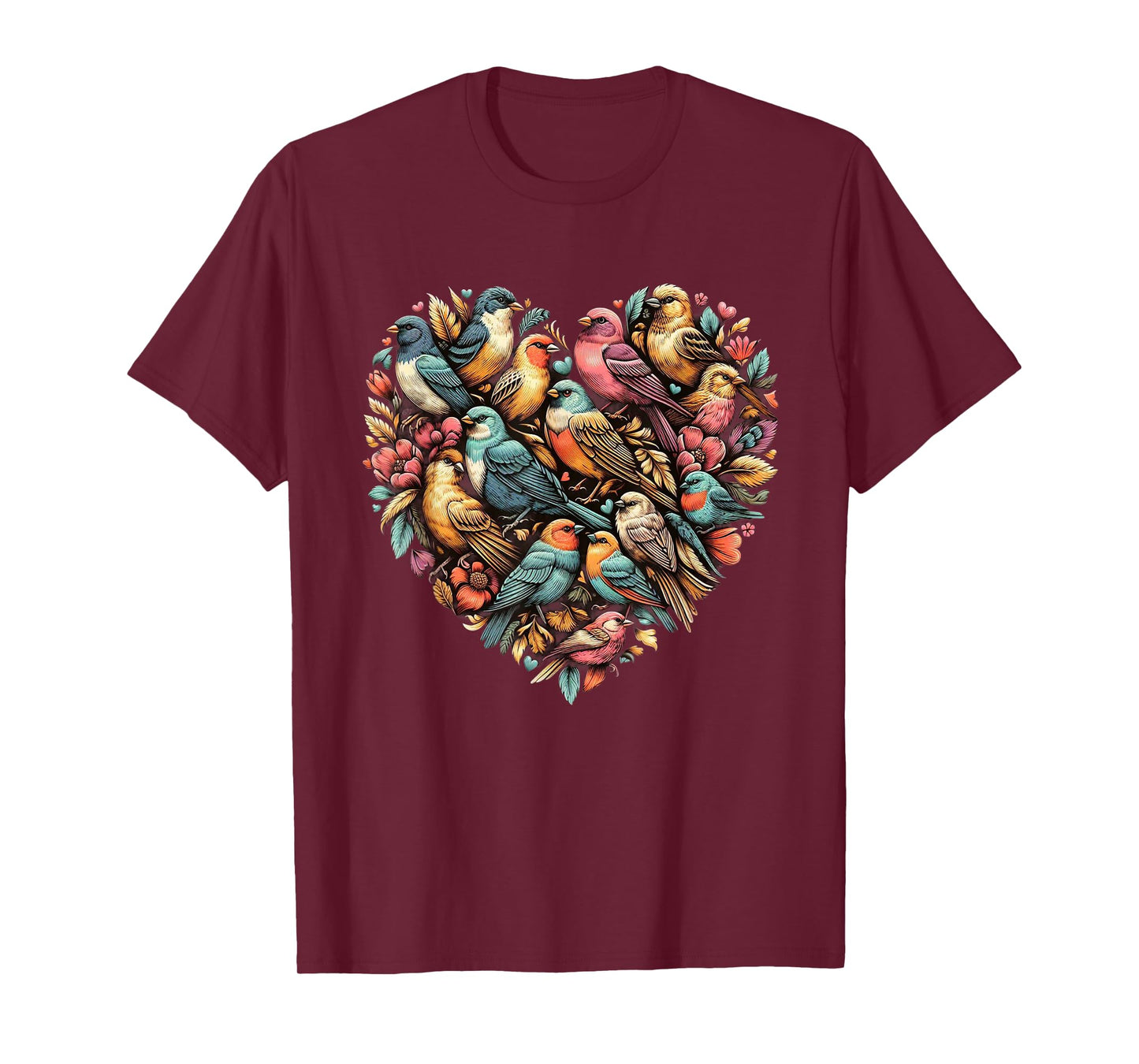 Birds Love Bird watching Birder Nerd Wildlife Birdwatcher T-Shirt