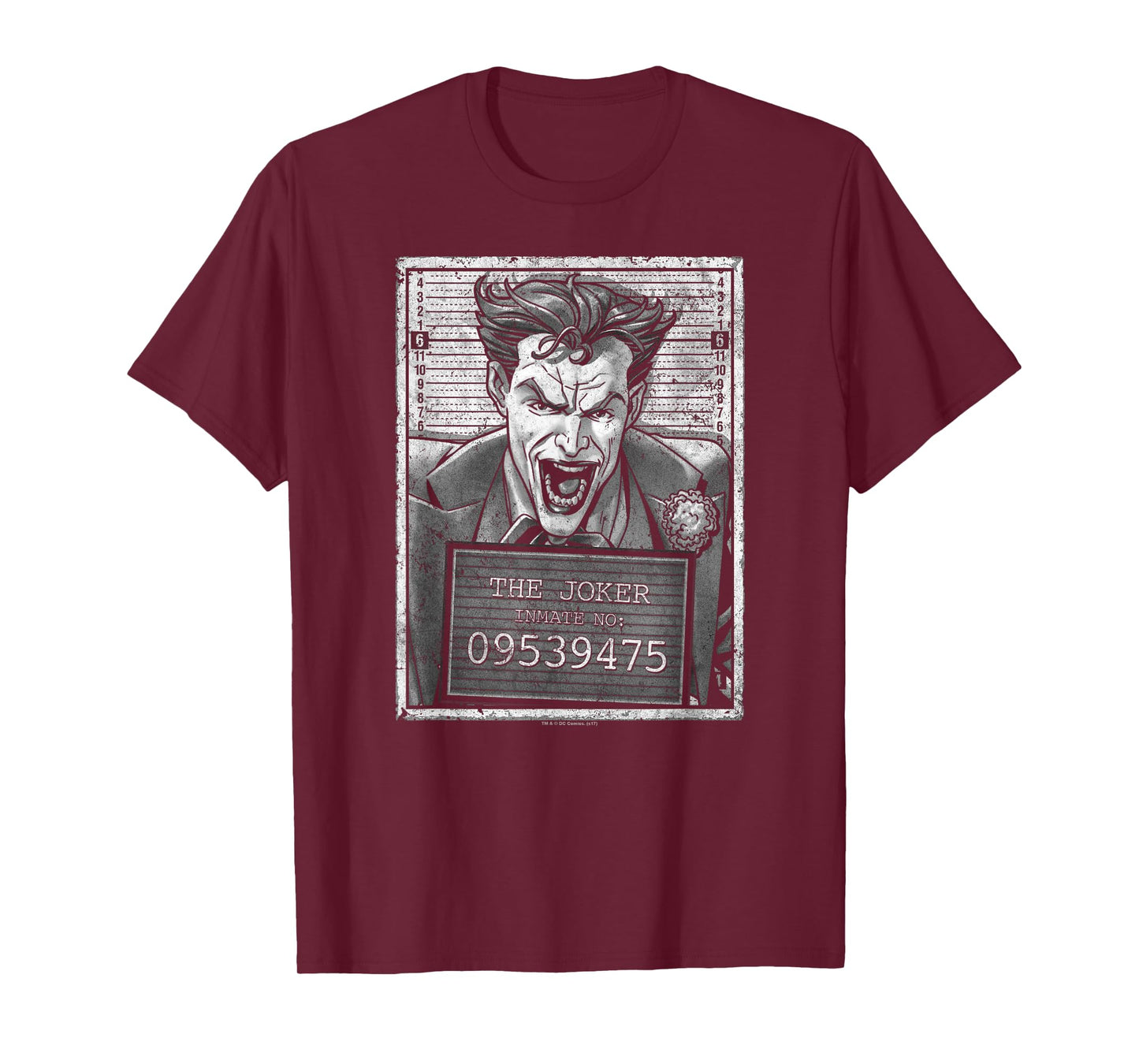 Batman Joker Inmate T Shirt T-Shirt